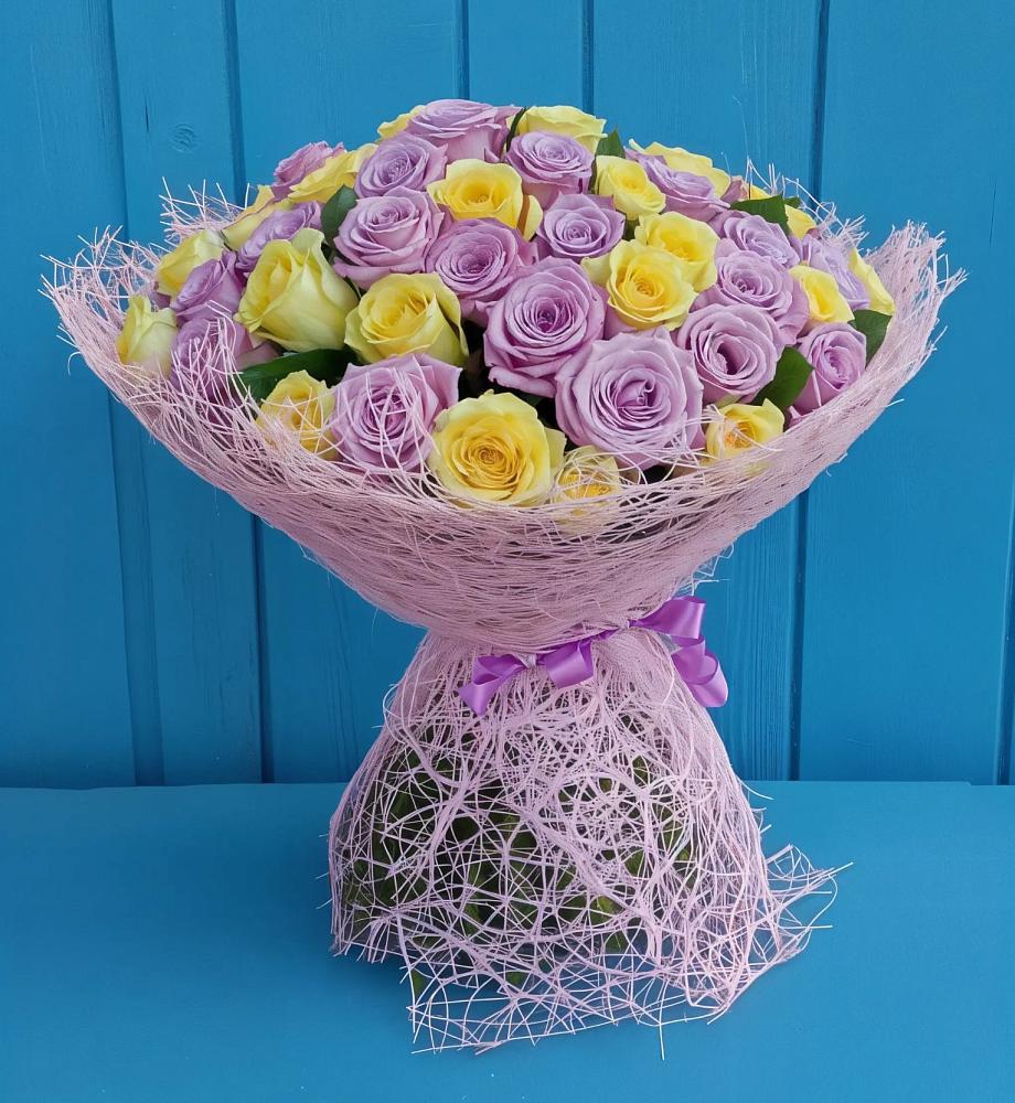 Букет 101 Волшебный Миг в Зеленый