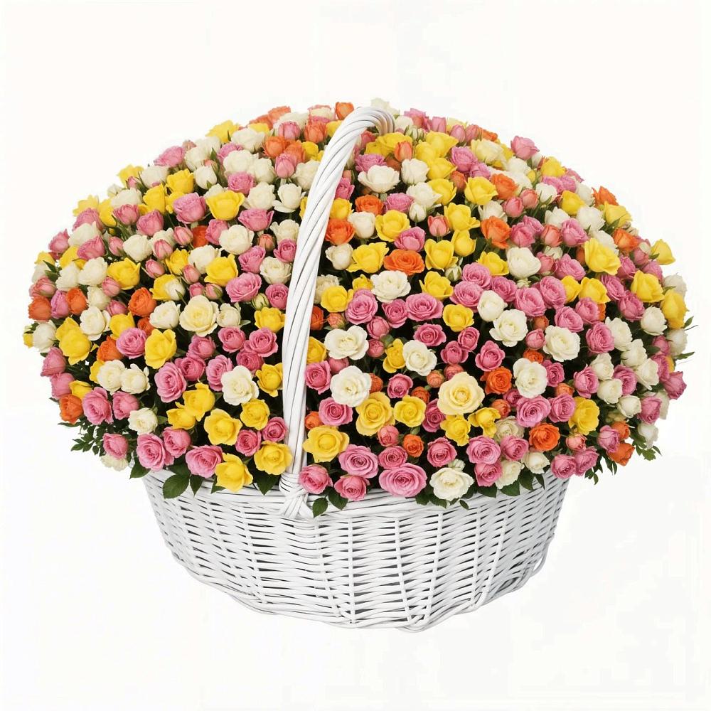 Премиум букет из: Розы в Зеленый