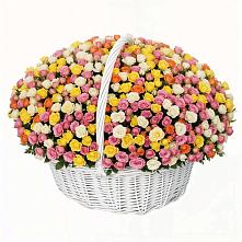 Премиум букет из: Розы в Зеленый