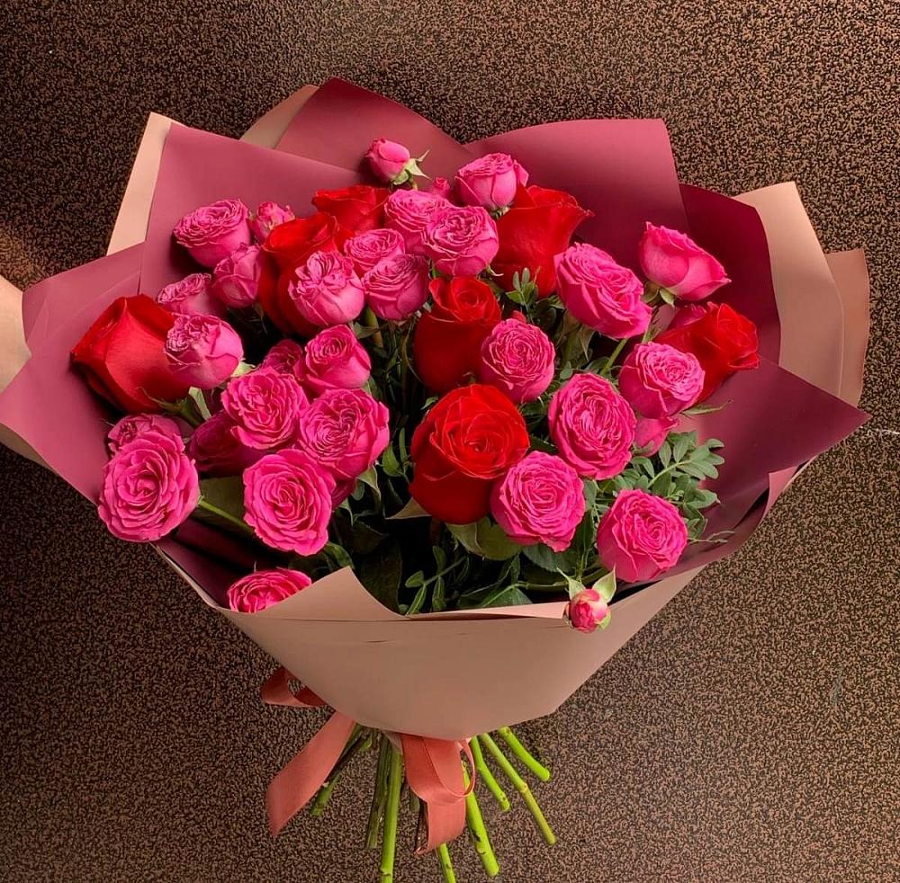 Букет В объятьях нежности в Зеленый