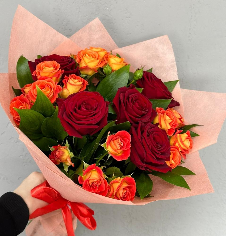 Букет Любовь и восторг в Зеленый